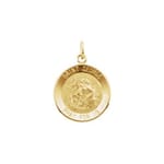 St. George Medal - 14K Gold