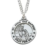 St. John the Baptist Patron Saint Medal<!bapmed>