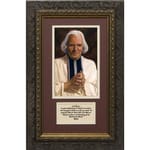 St. John Vianney Framed Print with Prayer for Priests 