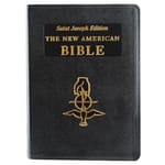 St. Joseph Edition NAB Deluxe Gift Edition - Black Bonded Leather (Full Size)