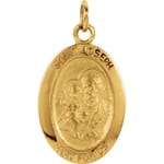 St. Joseph Medal -14K Gold