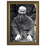 St. Maximillian Kolbe w/ Gold Frame (8x10)