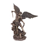 St. Michael Bronzed Resin Statue, 29 inch