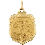 St. Michael Medal -14KT-20MM