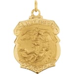 St. Michael Medal -14KT-27MM