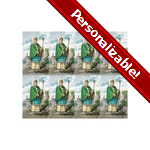 St. Patrick Personalized Prayer Card (Priced Per Card)