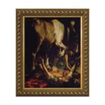 St. Paul by Caravaggio w/ Gold Frame (8x10)