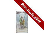 St. Paul Patron Saint Prayer Card w/Medal