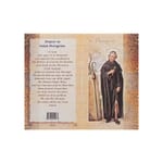 St. Peregrine - Mini Lives of the Saints Folded Prayer Card 