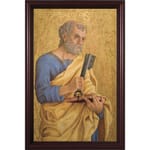 St. Peter with Keys w/ Cherry Frame 