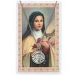 St. Therese Medal with Prayer Card