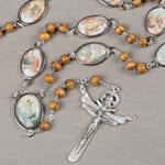 Stations of the Cross Rosary - Brown Wood