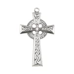 Sterling Silver Celtic Cross with 24 inch chain