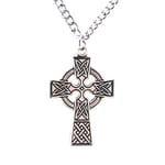 Sterling Silver Celtic Cross w/ 24 inch chain 