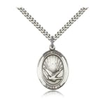 Sterling Silver Holy Spirit Pendant w/ chain