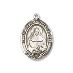 Sterling Silver Marie Magdalen Postel Pendant w/ Chain