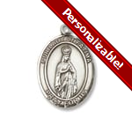 Sterling Silver Our Lady of Fatima Pendant w/ Chain