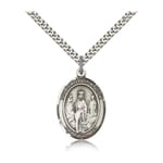 Sterling Silver Our Lady of Knock Pendant w/ chain