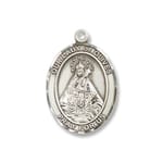 Sterling Silver Our Lady of Olives Pendant w/ Chain