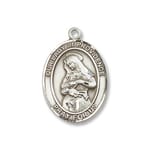 Sterling Silver Our Lady of Providence Pendant w/ Chain