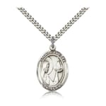 Sterling Silver Our Lady Star of the Sea Pendant w/ chain