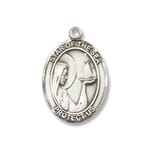 Sterling Silver Our Lady Star of the Sea Pendant w/ Chain