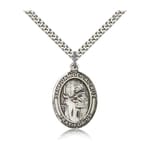 Sterling Silver San Juan de La Cruz Pendant w/ chain
