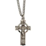 Sterling Silver Small Celtic Crucifix 