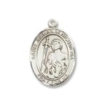 Sterling Silver St. Adrian of Nicomedia Pendant w/ Chain