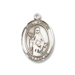 Sterling Silver St. Amelia Pendant w/ Chain