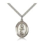Sterling Silver St. Anastasia Pendant w/ chain
