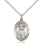 Sterling Silver St. Andrew Kim Taegon Pendant w/ Chain