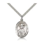 Sterling Silver St. Andrew Kim Taegon Pendant w/ chain