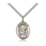 Sterling Silver St. Apollonia Pendant w/ chain