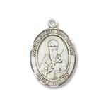Sterling Silver St. Basil the Great Pendant w/ Chain