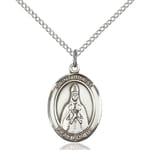 Sterling Silver St. Blaise Pendant w/ Chain