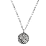 Sterling Silver St. Christopher Medal with 24 inch chain 