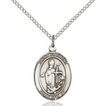 Sterling Silver St. Clement Pendant w/ Chain