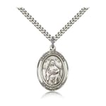 Sterling Silver St. Deborah Pendant w/ chain