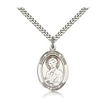 Sterling Silver St. Dominic Savio Pendant w/ chain