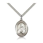 Sterling Silver St. Dorothy Pendant w/ chain