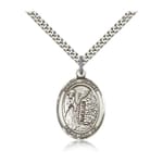 Sterling Silver St. Fiacre Pendant w/ chain
