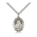 Sterling Silver St. Frances Cabrini Pendant w/ chain