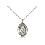 Sterling Silver St. Frances Cabrini Pendant w/ Chain