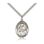 Sterling Silver St. Gabriel Possenti Pendant w/ chain