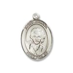 Sterling Silver St. Gianna Pendant w/ Chain