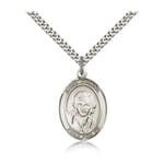 Sterling Silver St. Gianna Pendant w/ chain