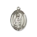 Sterling Silver St. Grace Pendant w/ Chain