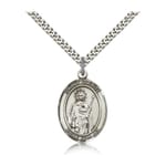 Sterling Silver St. Grace Pendant w/ chain