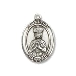 Sterling Silver St. Henry II Pendant w/ Chain